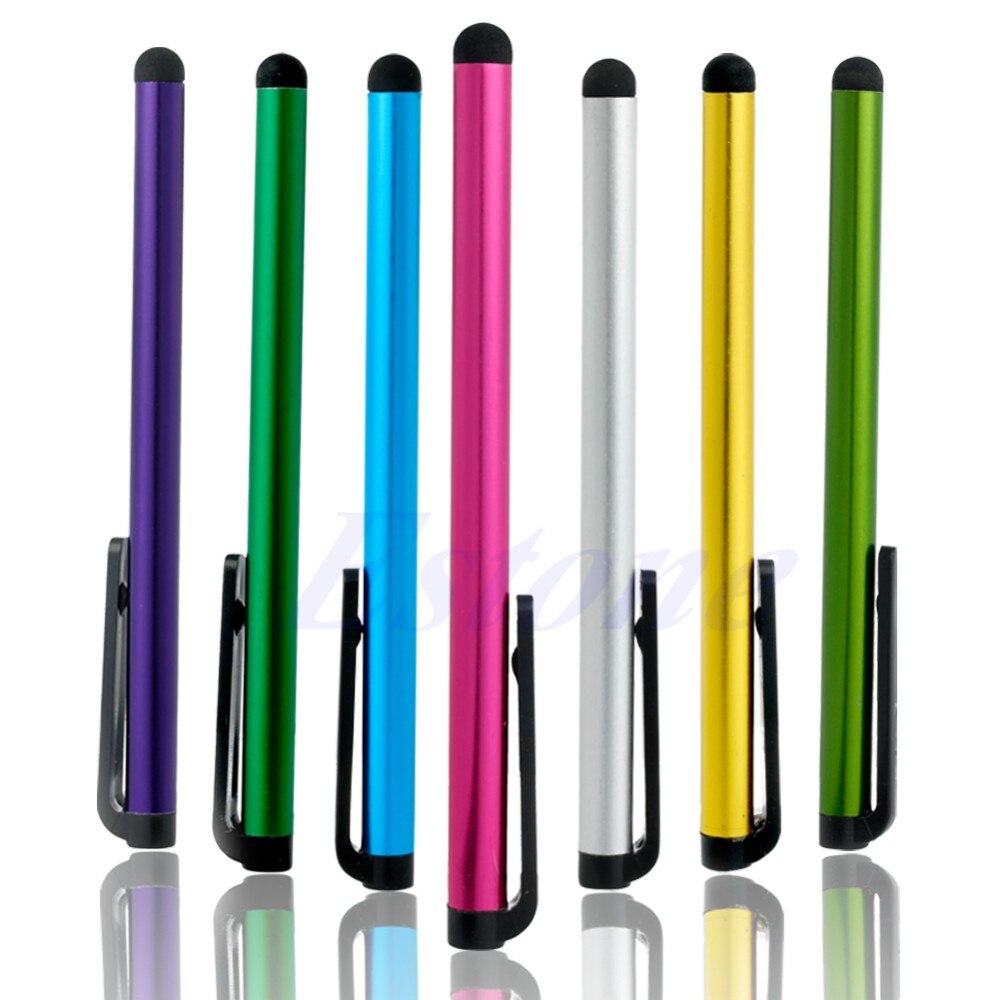 100x caneta touch stylus universal para tela para ipad, para iphone, samsung, smartphone, tablet c26