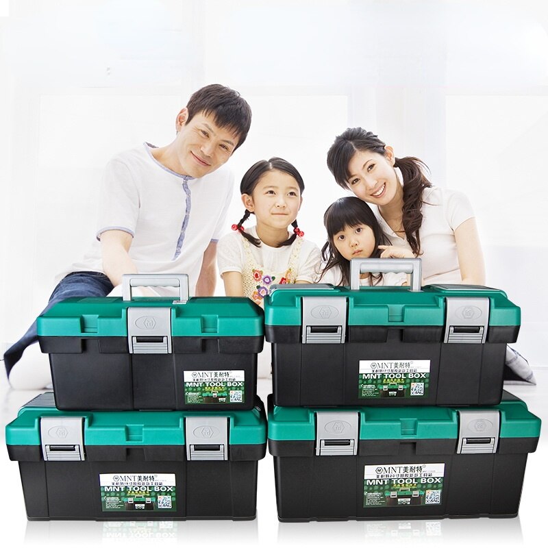 Multi Tool Box Furniture Waterproof Plastic Profesional Workshop Tool Box Storage Container Caja De Herramientas Packaging