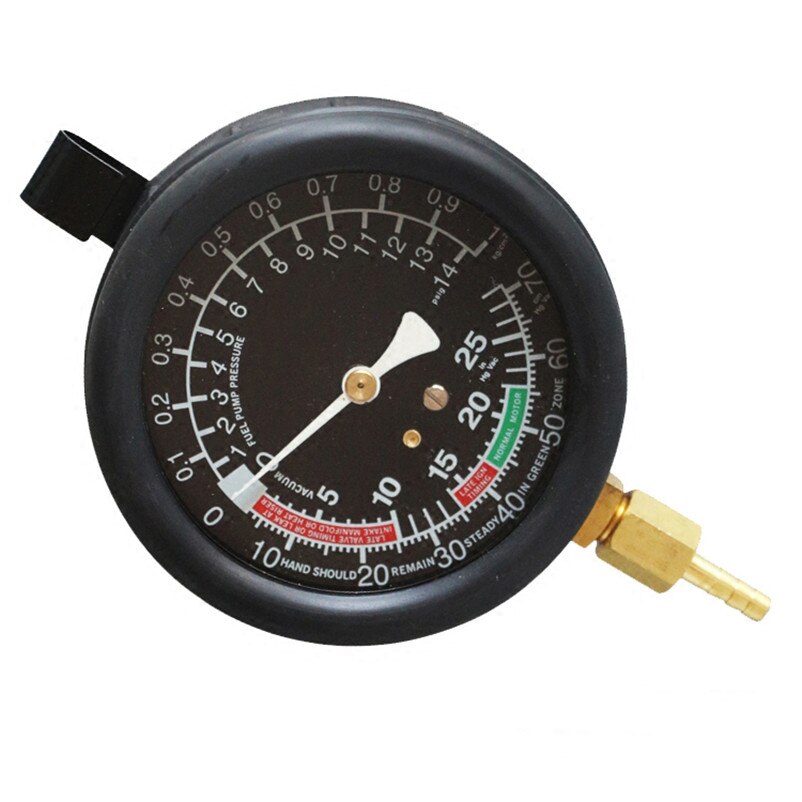 Car exhaust back pressure gauge detection tools auto exhaust pipe clogging detection pressure gauge 1pc