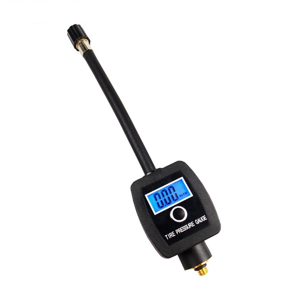 Jauge de pression d'air de pneu de vélo numérique Durable Mini mesure de compteur de pneu d'air de vélo affichage numérique de haute précision