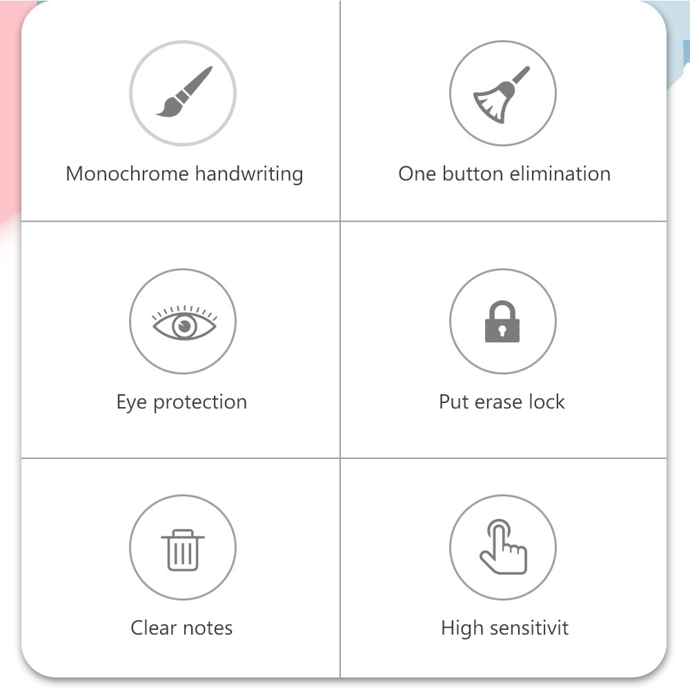 TISHRIC 10 Inch Tablet Graphics Tablet Children Tablet Drawing Tablet Single Color With Lock Tablets Stylus Pen For Tablet