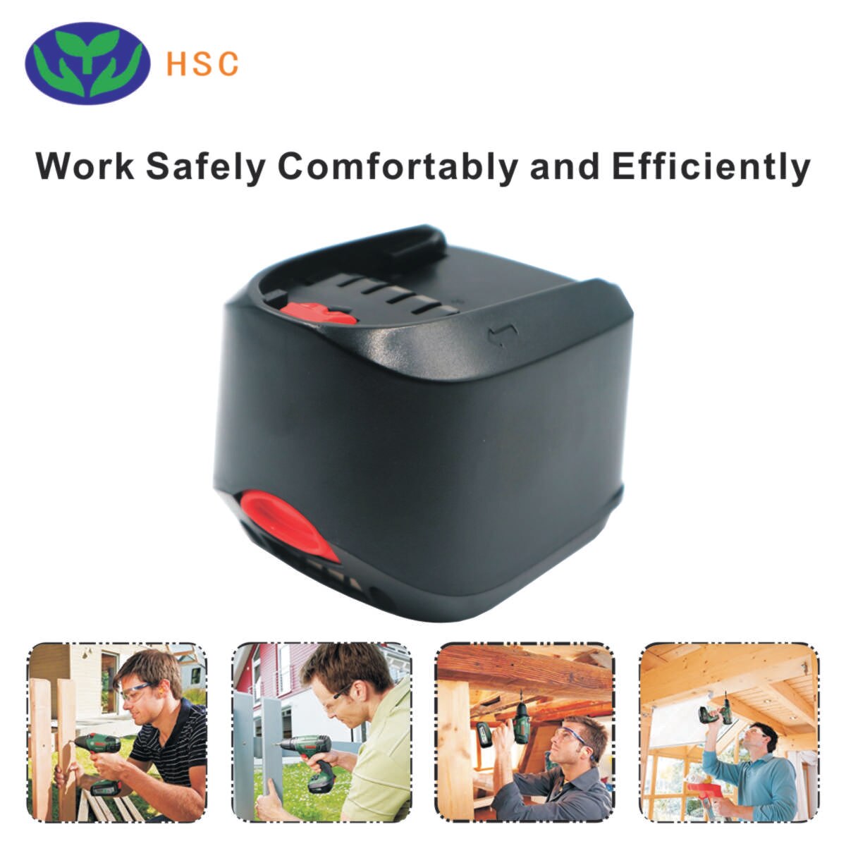 HEBPM 18650 batterie BOS14.4C 3.0Ah batterie au Lithium 14.4V remplacement pour Bosch 14.4V batterie 2607335038 2607336037 2607336038