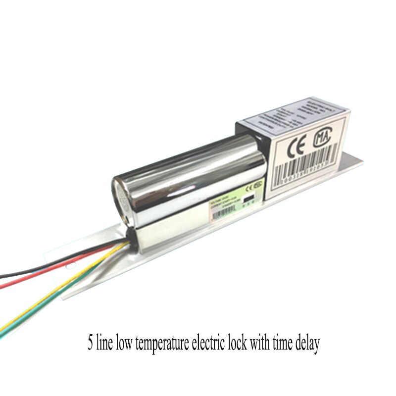 DC12V Electric Bolt Lock fail safe power off to unlock for access control: 5 line low temperatu