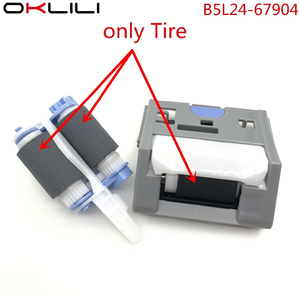 10X B5L24-67904 RM2-5452 RM2-5741 RM2-0062 Separation Pad Pickup Roller for HP M402 M403 M426 M427 M501 M506 M527 M552 M553 M577