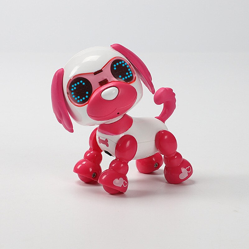 Smart robot smart elektronisk kæledyr induktiv berøring elektrisk legetøj med optagelse tale hund elektronisk kæledyr til børn