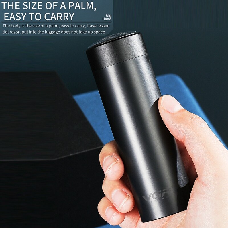 VGR V-339 Rechargeable Electric Razor for Men Rotating Electric Shaver Trimmer for Men