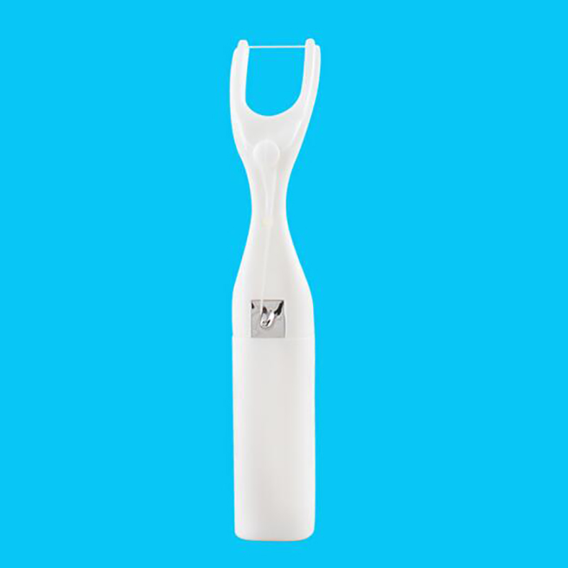1 X Dental Oral Care Interdental Brush Floss Holder 50 Meter Flosses CA