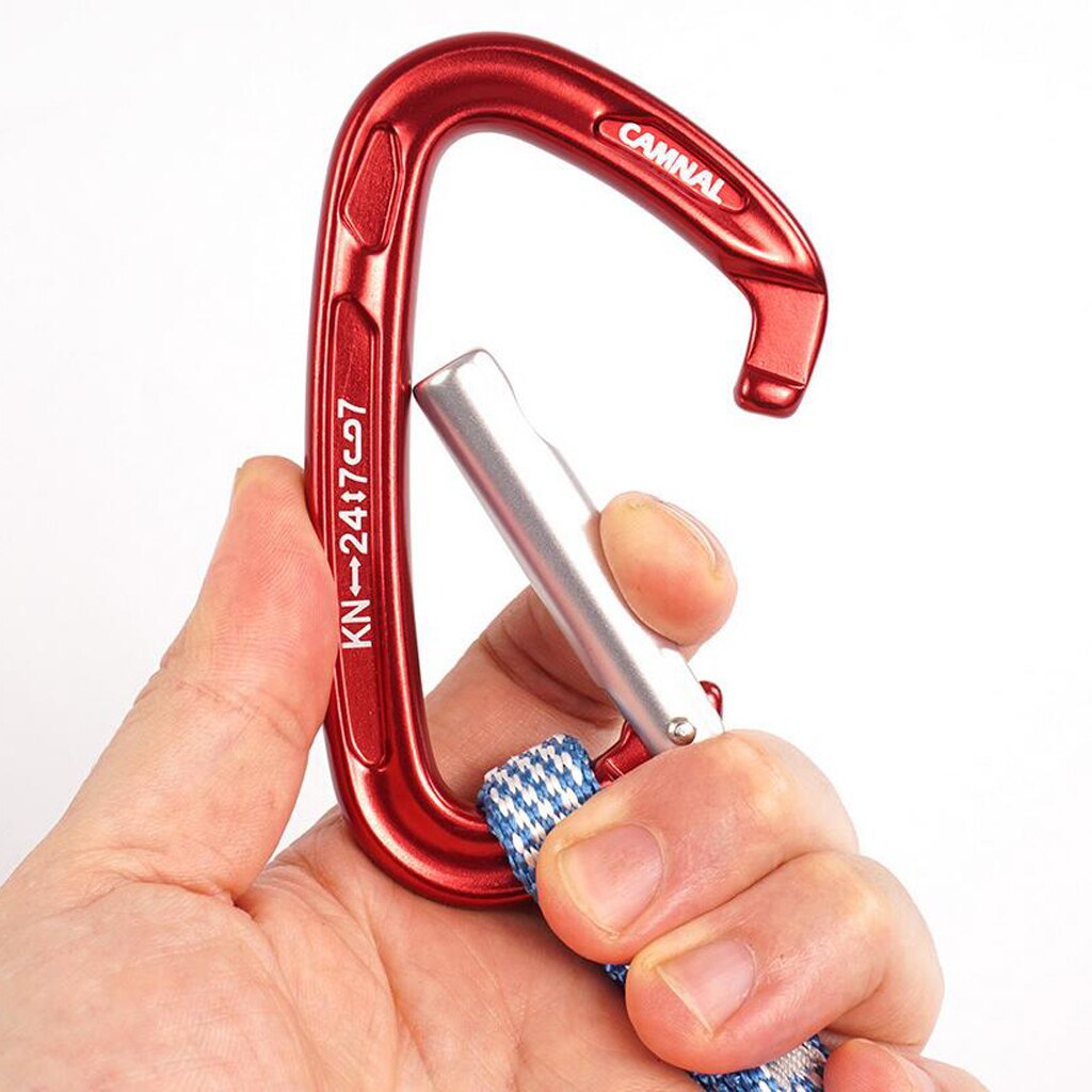 Safety Rock Climbing Tree Arborist Carabiner Hook Aluminum Alloy, Safe and Reliable