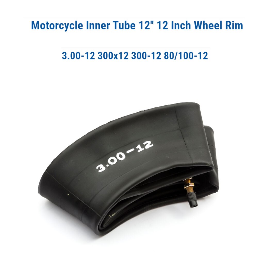 12&quot;- 3.00-12 INNER TUBE, 300x12 300-12 80/100-12 MOTORCYCLE