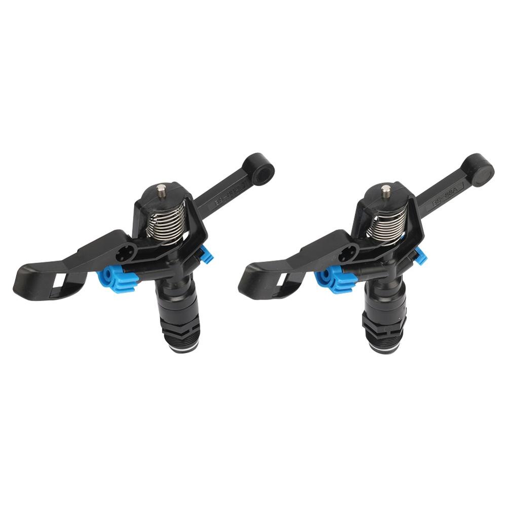 Garden Irrigation 3/4" Male Thread Rotating Spray Jet Sprinkler 360 Degree Agriculture Farm Lawn Automatic Watering Nozzles 1 Pc