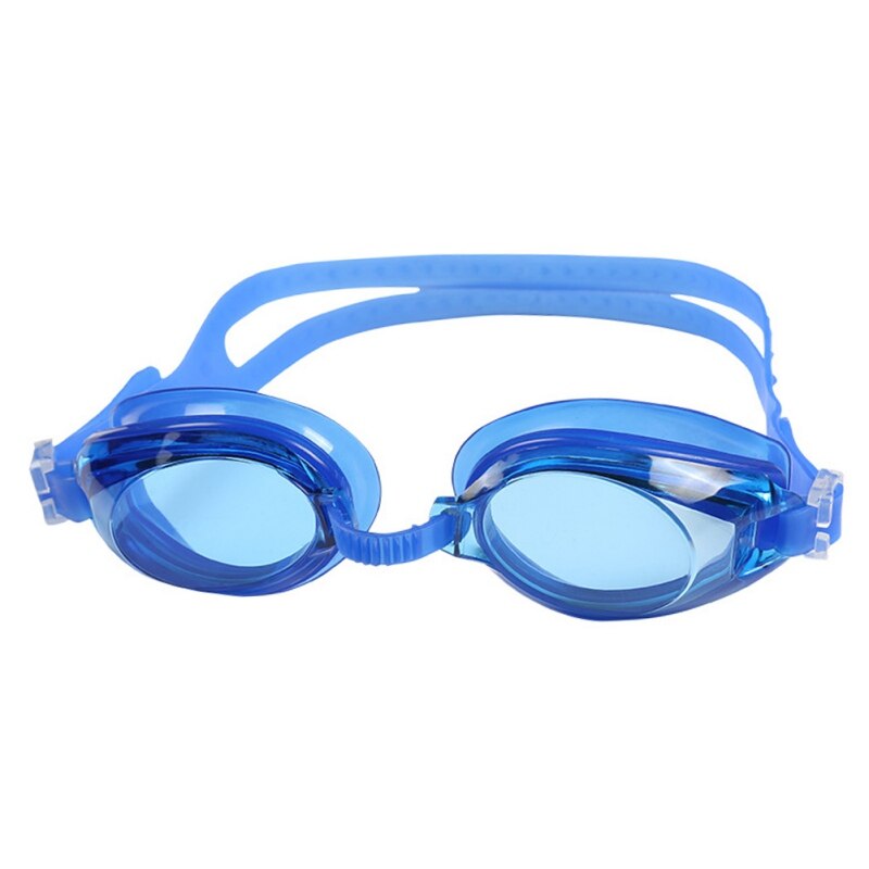 Volwassen Recept Optische Bijziendheid Zwembril Zwemmen Siliconen Anti-Fog Coating Water Dioptrie Zwemmen Bril Bril: Blauw