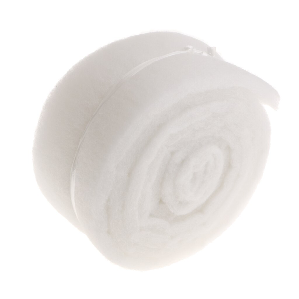 White Classic Filter Pad - 2cm Thick - Bulk Roll Water Garden Prefilter Media