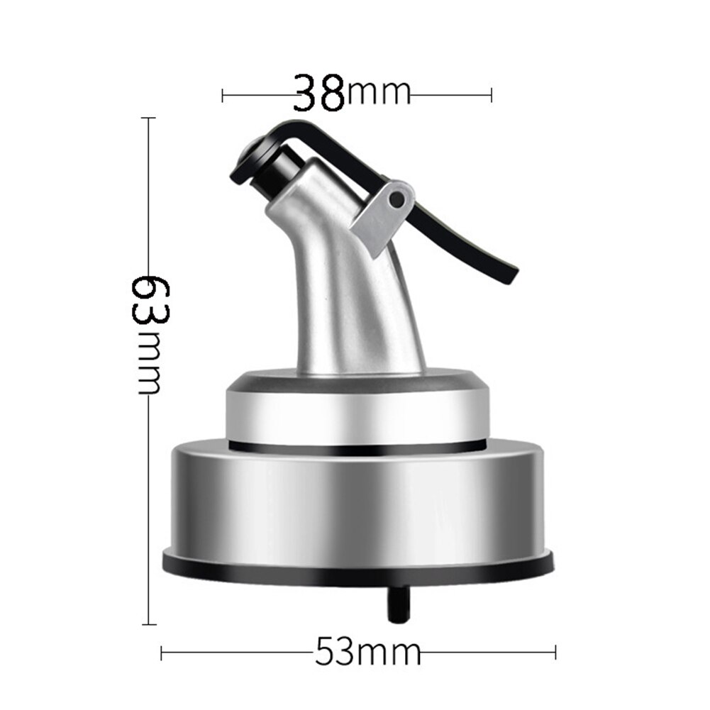 Köksmaterial flip top sprit dispenser munstycke olja vin vinäger flaska hällare med lock propp