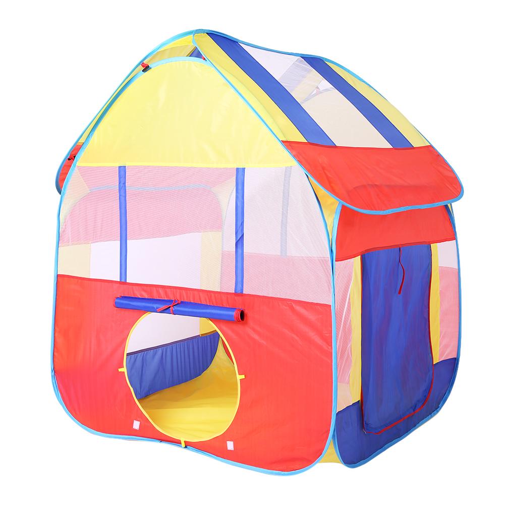 Portatile Giocano I Bambini Tenda Bambini Interni Esterni Oceano Piscina di Palline Pieghevole Cubby Giocattoli Castello Enfant Camera Casa Regalo Per I Bambini