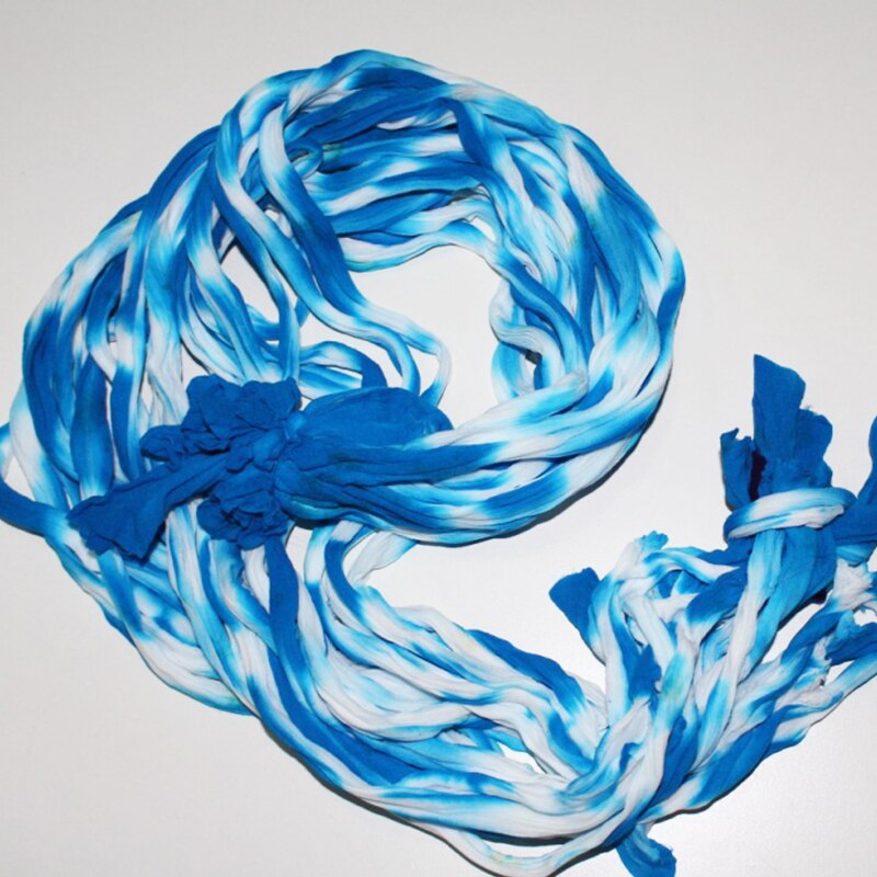 5pcs Double Color Nylon Stocking Flower Material Tensile Stocking Material Accessory Handmade Home DIY Nylon Flower Crafts: 6