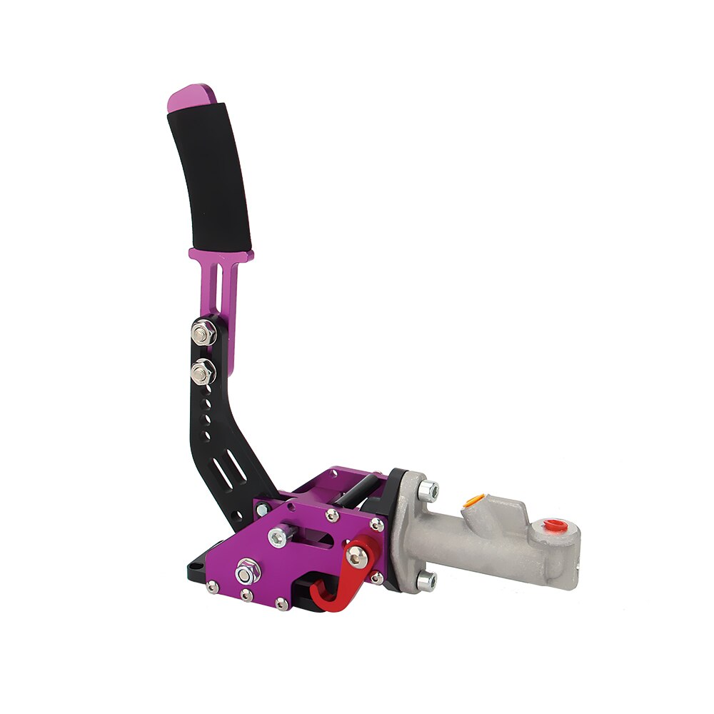 Universal E-brake Drift Race Hand Brake Black Long Vertical Hydraulic Handbrake Hydro: Purple