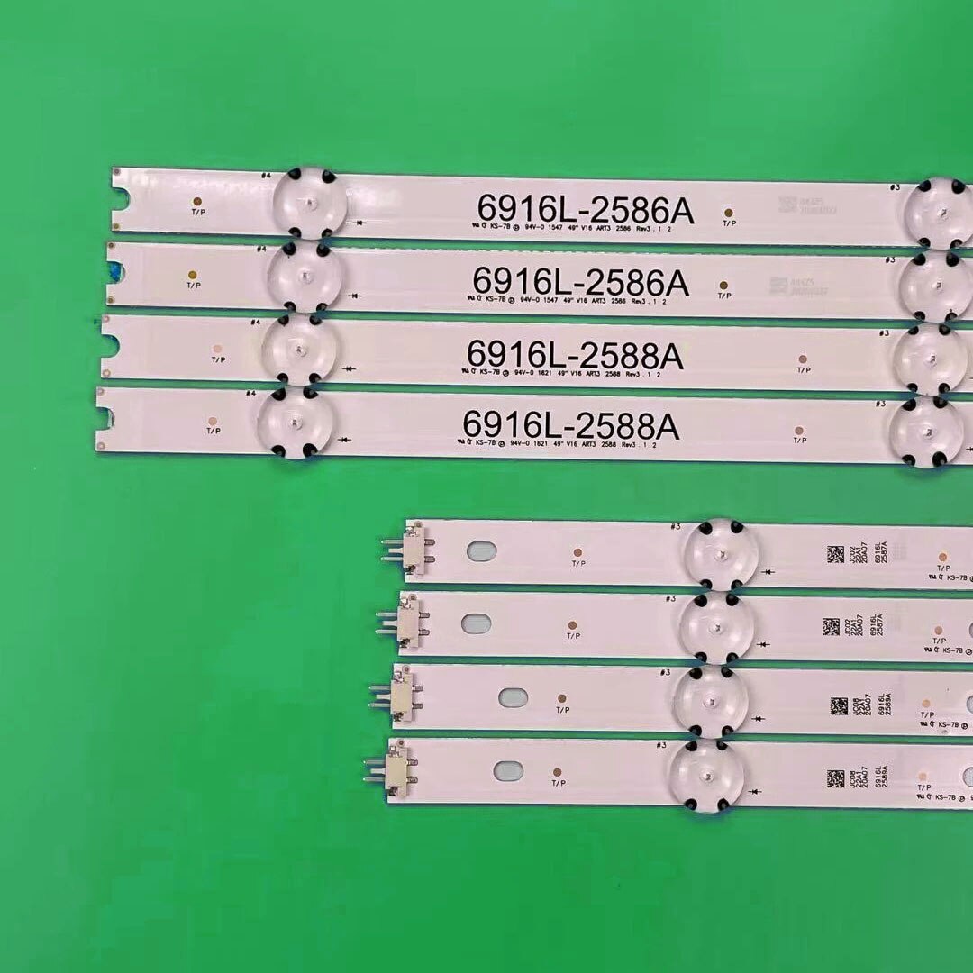 Led Backlight Strip Voor 49LW540S 49LH630V LC490DUE (Fj)(M1) 49LH604V 6916L-2586A 2587A 2588A 2589A 49 V16 ART3