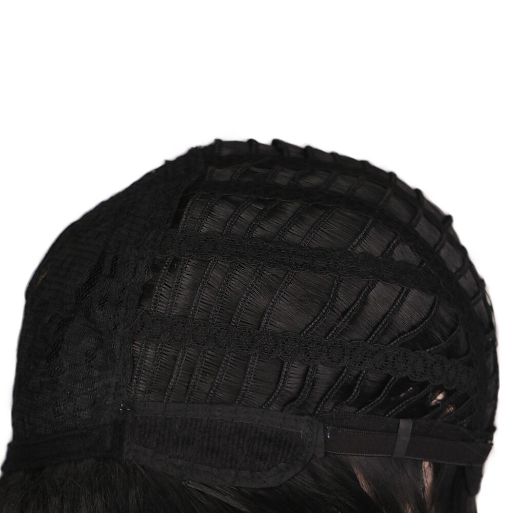 Perucas de cabelo curto natural natural resistente ao calor encaracolado peruca macia para mulher