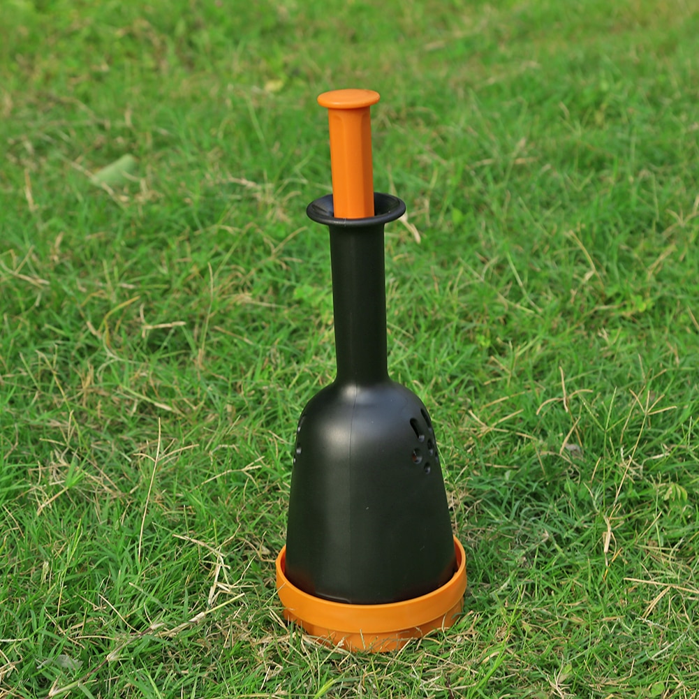 Manual Soil Blocker Plastic Handheld Soil Block Maker Plant Soil Blocking Tool for Seedlings Starting Greenhouse Garden Accessor