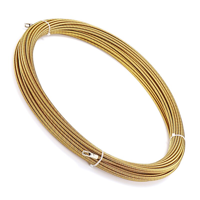 3mm Metal Guide Device Nylon Electric Cable Push Pullers 5 Meter To 30 Meter Fish Tape Wire Golden Wall Thread Lead Wire Puller