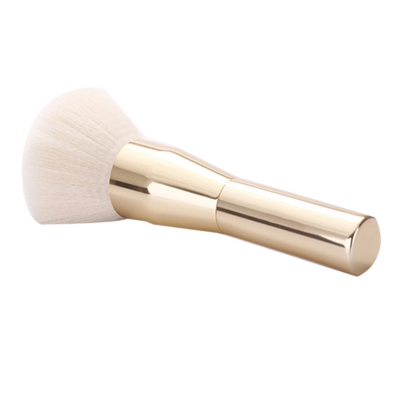 Gold Powder Blush Brush Professionele Make Up Borstel Grote Cosmetica Make-Up Kwasten