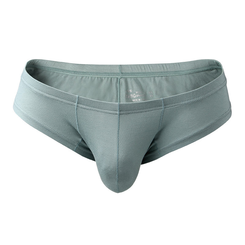 Calzoncillos Bóxer pequeños para hombre, ropa interior fina de tiro bajo: M / Menta