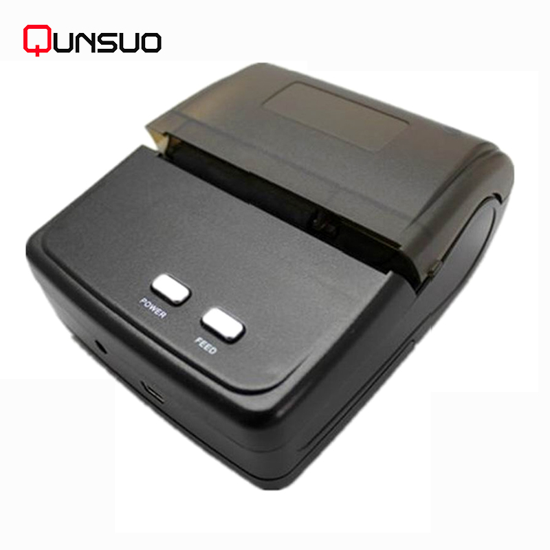 Wireless Android/IOS Bluetooth multi-language Thermal Printer 58mm Mini Bluetooth Thermal Receipt Printer with Free SDK