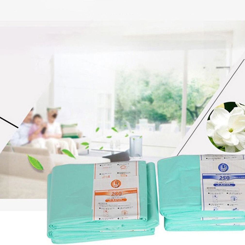 3Pcs Refill Pack Biodegradable Baby Diaper Garbage Bags For 16L Trash Bucket Replacement Liners Garbage Bag For Home And Kitchen