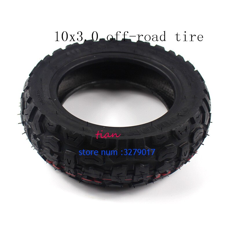 Electric Scooter Tire 255x80 Road Inner and Outer Tire 10 Inch Refitted Snow Antiskid Thickened and Widened Inner and Outer Tire: 10 30 out