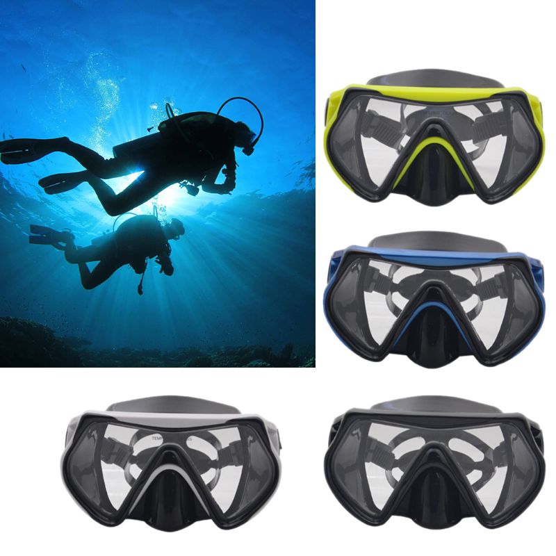 Adult Scuba Diving Mask Wide View Silicone Diving Goggle Underwater Salvage Diving Goggles Snorkeling Mask