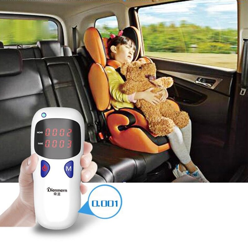 Digital Formaldehyde Detector Air Tester Analyzer HCHO TVOC