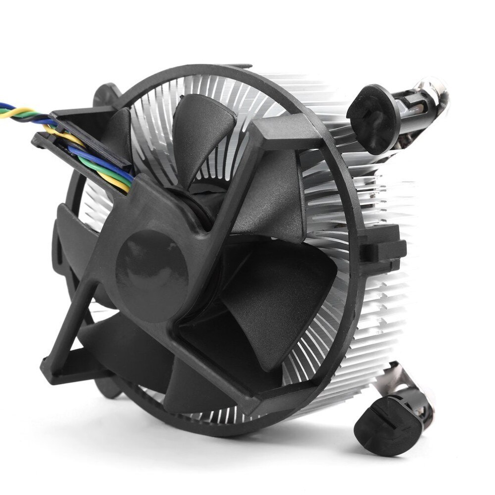 4Pin 12V PC CPU Cooler Cooling Fan Aluminum Cooler Heatsink For Intel Core 2 LGA Socket 775 to 3.8G E97375-001