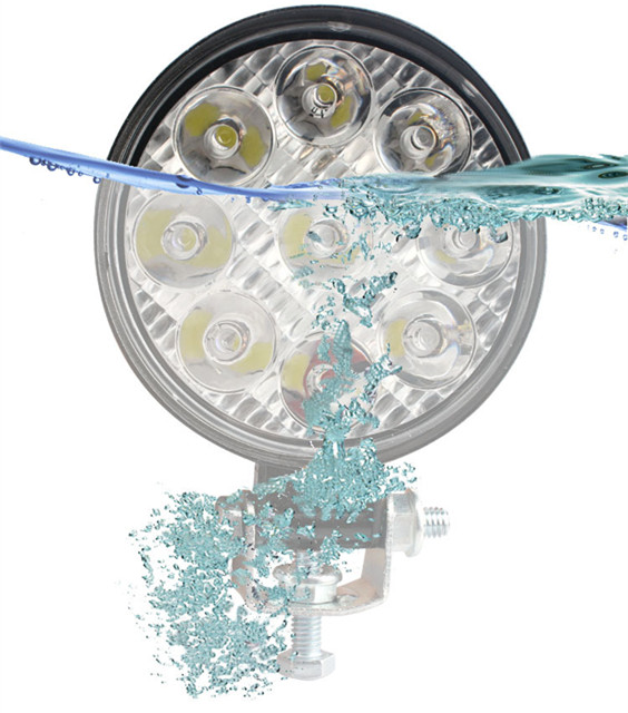 16 led 48w varsellys arbeidslys bil led spotlight firkantet rund auto truck off road mini ledbar offroad tilbehør: 01