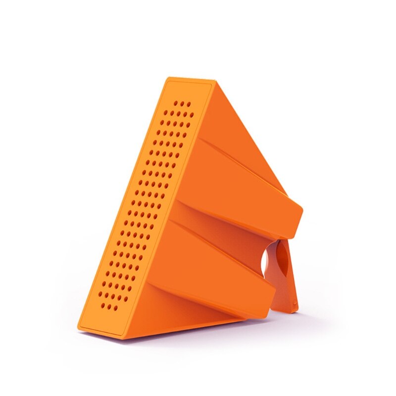 Mobiele Telefoon Speaker Stand Sound Versterker Telefoon Houder Voor Home Office Slaapkamer: Orange