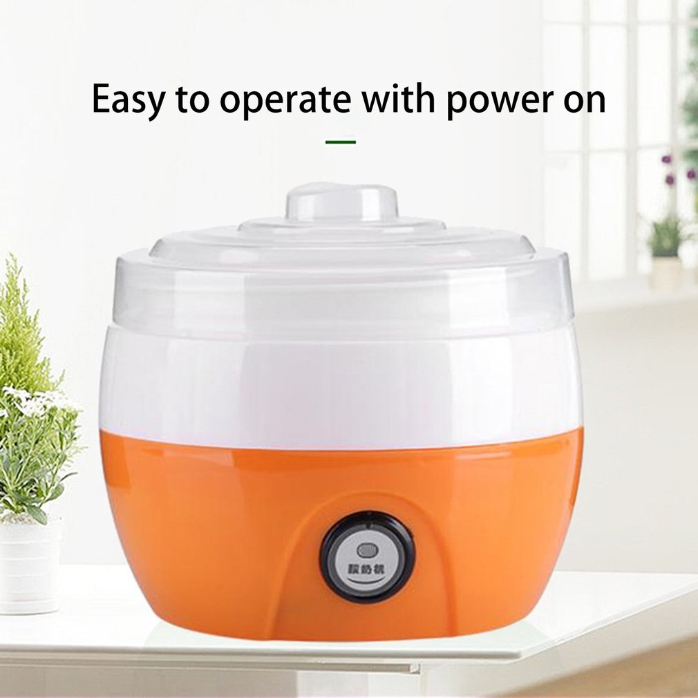 Portable Yogurt Machine Home Stainless Steel Yogurt Machine Liner Automatic Yogurt Machine
