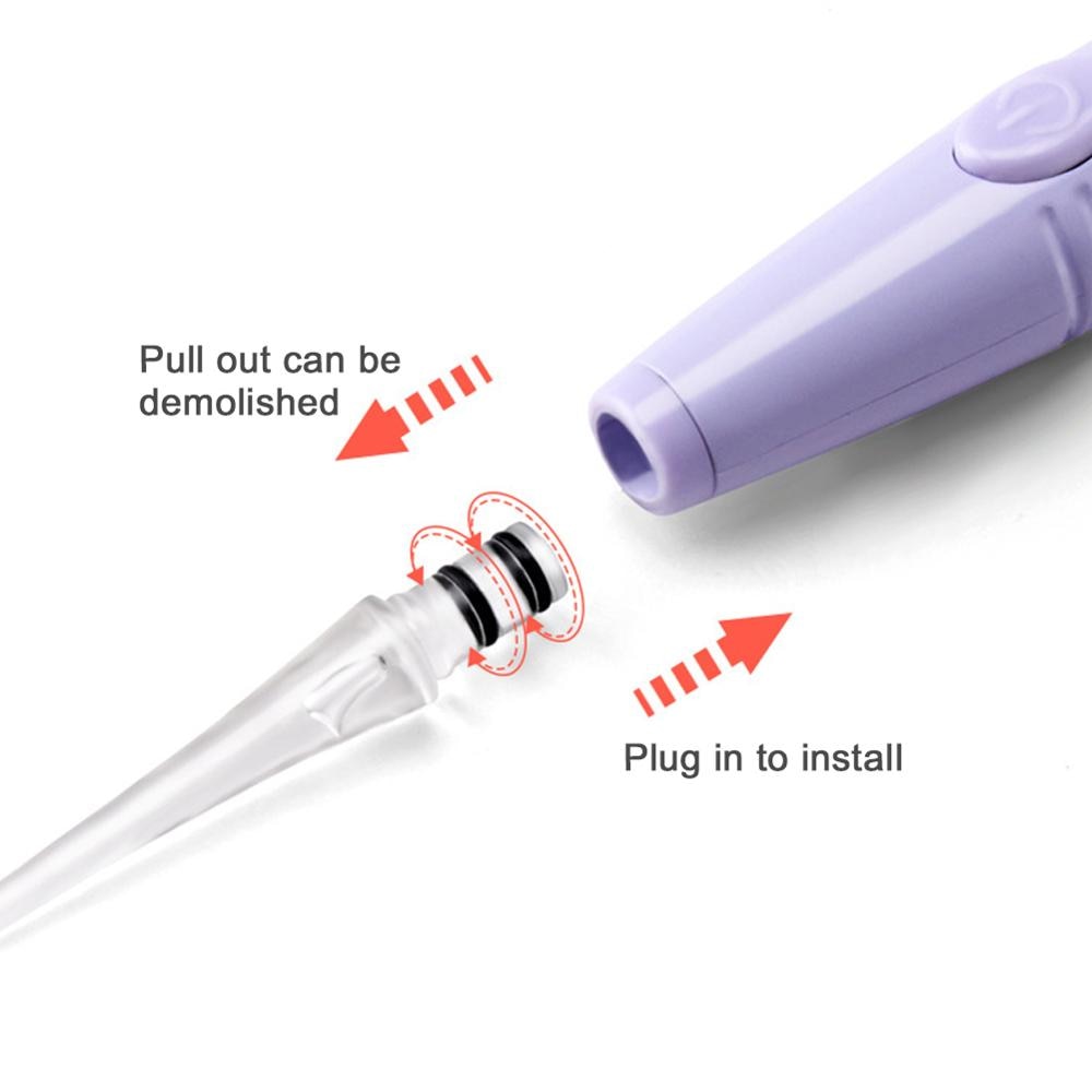 Baby Ear Cleaner Wax Removal Tool Flashlight Earpick Earwax Remover Luminous Curette Light Spoon