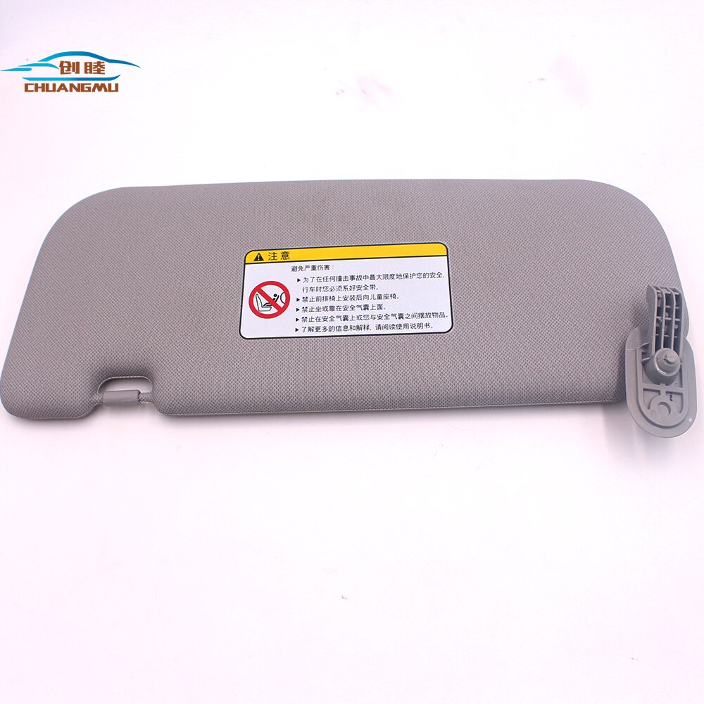 CHUANGMU per HYUNDAI ELANTRA MD suola visiera Parasole assemblea grigio 85210-4v200TX 85220-4V200TX