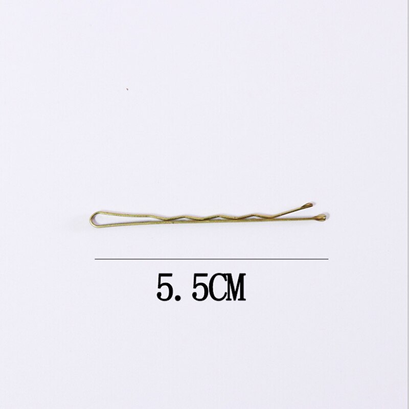 Horquillas de Metal para niña y mujer, pasadores de Color dorado, pinzas para el cabello para mujer, pasador de Herramienta de Peinado, accesorios para el cabello, 10 Uds.