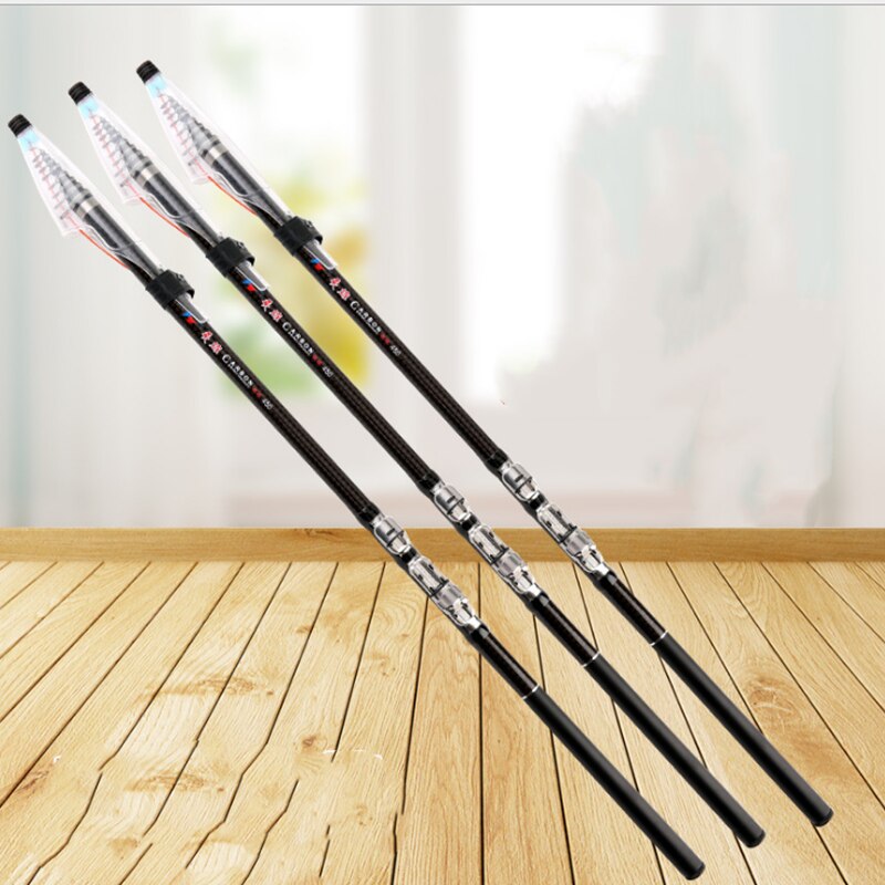 Fishing Rod Carbon Rock Fishing Rod 2.7 Meters -7.2 Meters Fishing Rod Hand And Sea Dual-Use Portable Rod Fishing Gear