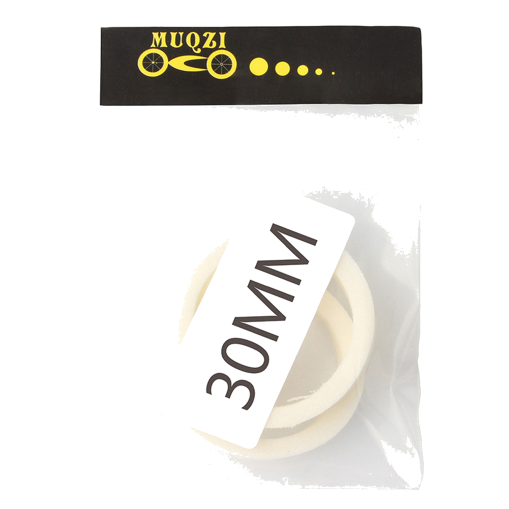 Horquilla para bicicleta, anillo de esponja, sello de absorción de espuma de aceite, retenedor de suspensión, accesorios para bicicleta, 32mm, 30mm, 32mm, 34mm, 35mm, 36mm, 38mm, 40mm: Blanco