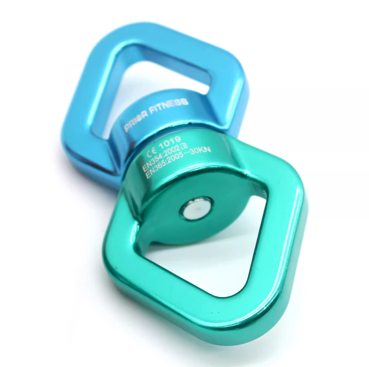 30kN Swing Swivel - CE Certified Safe Hook with 360° Rotational Device - Silent Hanging Accessory for Tree Swing, Aerial Dance,: black