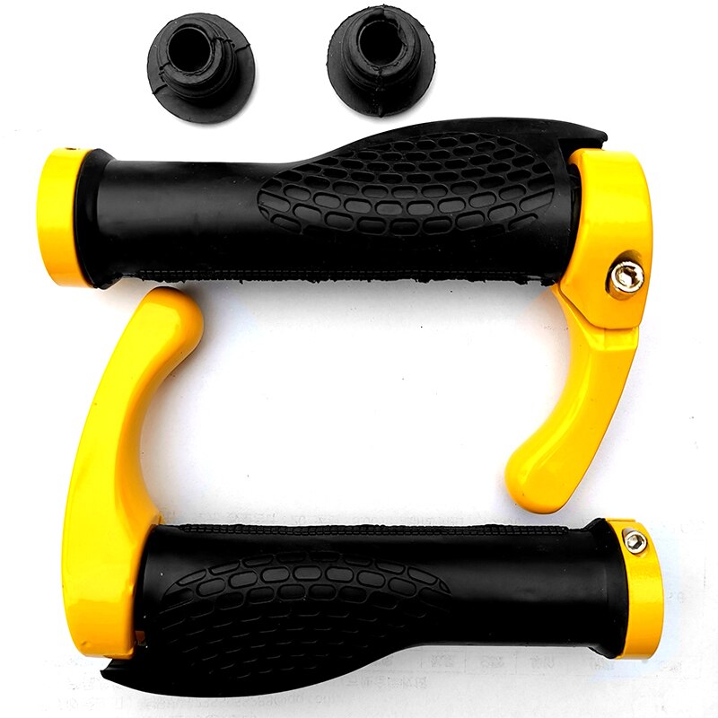 Manillar de bicicleta de montaña y carretera, accesorio ergonómico antideslizante, 2 uds.