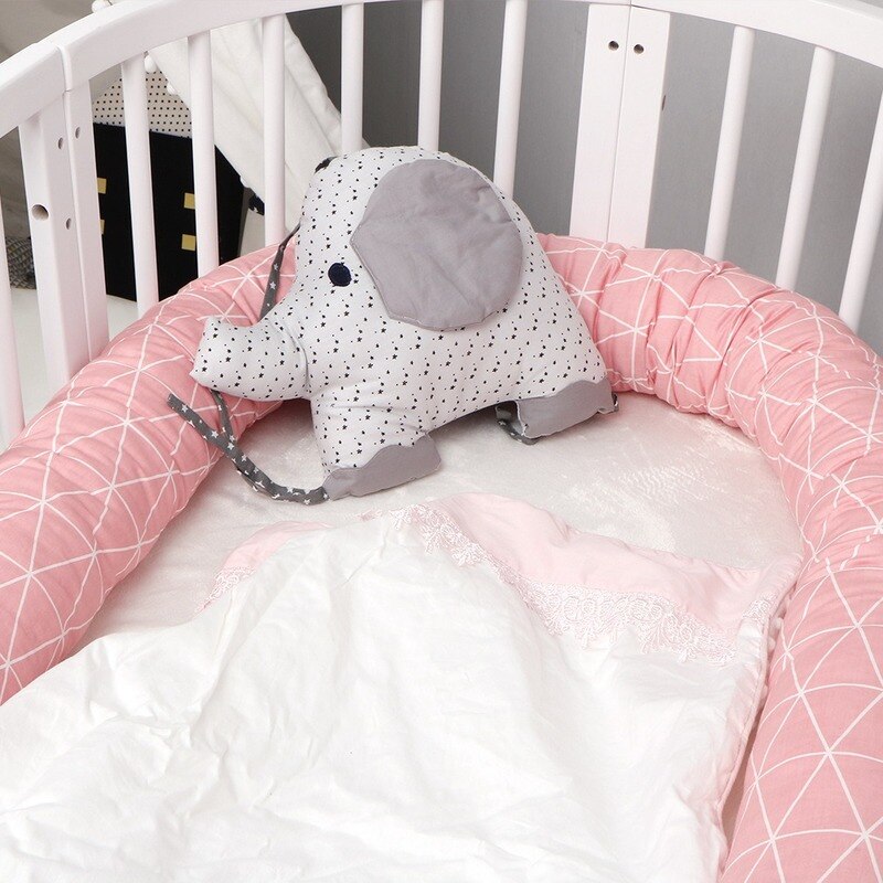 Baby Crib Bed Bumper Kussens Protector Voor Kids Jongen Girltoddler Zachte Ademend Kussen Pasgeboren Zuigeling Wieg Cot Nursery Decor