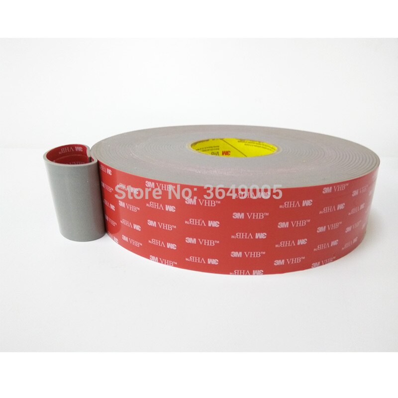 Stock de 5-50mm largeur 3M VHB 4991 | Des bandes, utilise un adhésif acrylique polyvalent sur les deux côtés, épaisseur de 2.3mm