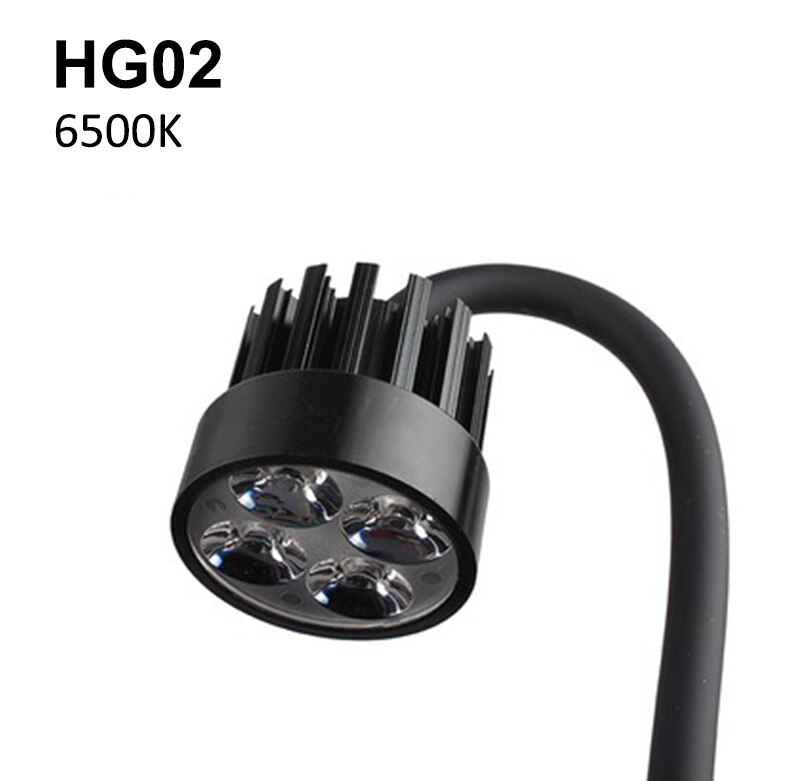 Aquarium LED Light Mini Aquarium Tank Universal High Power Clip-on Light Turtle Fluorescent Lamp With Smart Light Controller: HG02-6500k