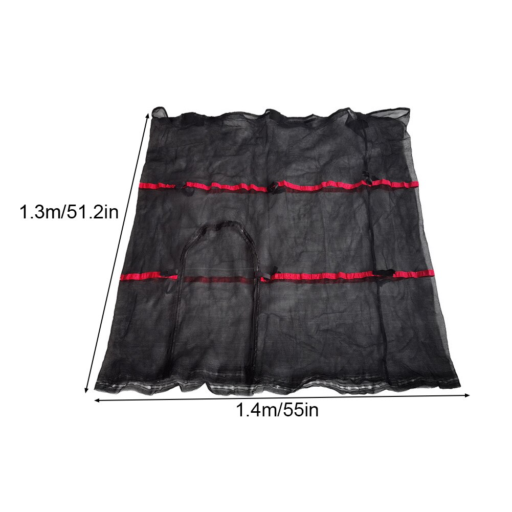 Guard Replacement Part Home Zipper Adult Trampoline Protective Net Kids Safety Mesh Jump Indoor Outdoor Nursery Accessories