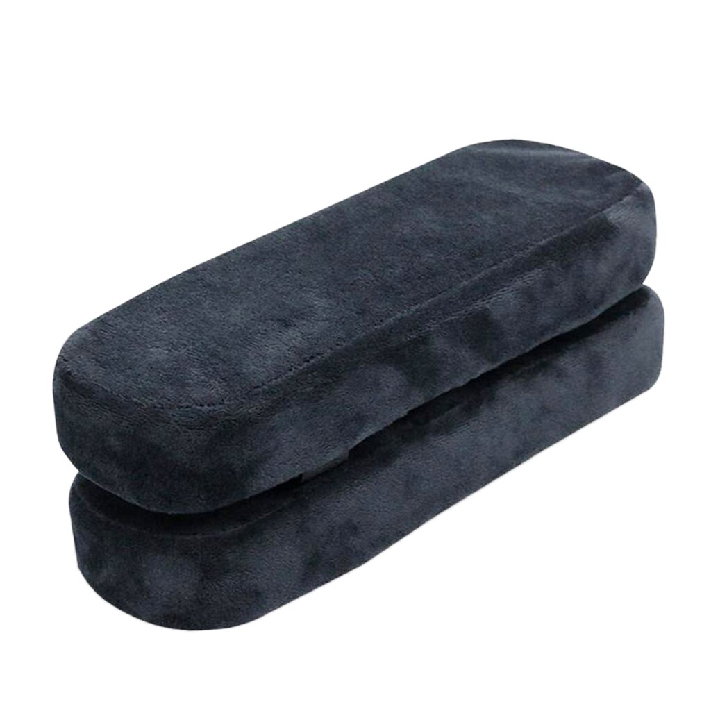 Set  of 2 memory foam stol armstödsdynor armbågskuddar kudddyna universal kuddfodral armbågsavlastningsdynor för armstöd
