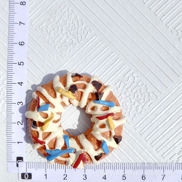 Fridge Magnets French Bread Basket Egg Milk Breakfast Tomato Seafood Imitation Food Series 3D Resin Refrigerator Stickers Decor: 0