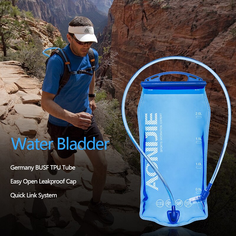 AONIJIE-Sac d&#39;hydratation pour la vessie avec fonction de rangement, modèle SD51, gilet avec réservoir d&#39;eau sans BPA, 1 l, 1,5 l, 2 l, 3l