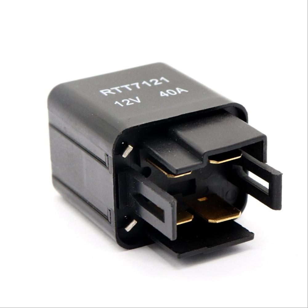 Marine 6-Way Fuse Relay Box Plastic 6-Slot Blade Holder Block For Motor-Home Automotive Car Accessories Black